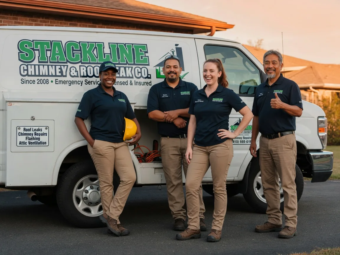 Chimney flashing repair company in La Belle, PA